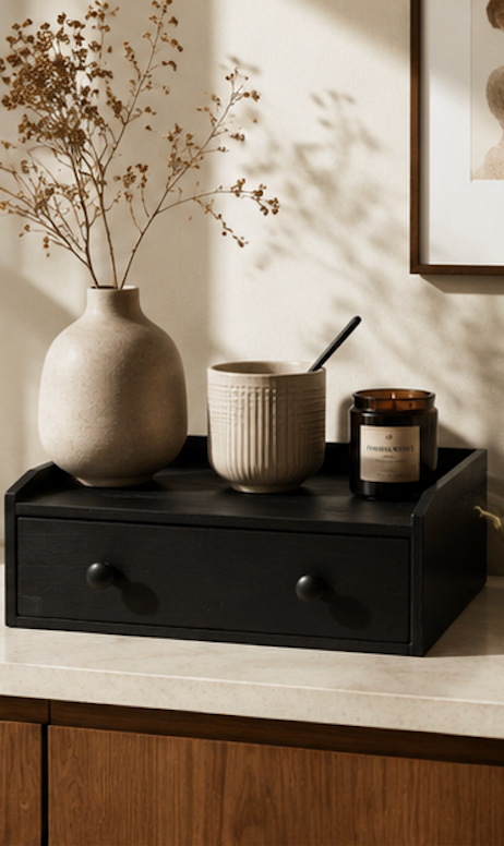 Minimal Coffee Station Storage Stand